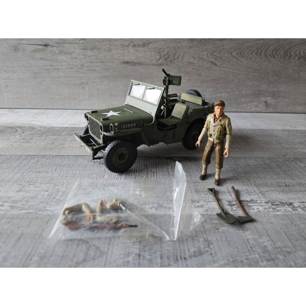 21st Century Toys Ultimate Soldier Green Plastic U.S.A Military Jeep 20321727